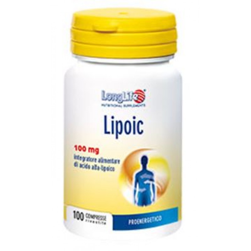 LONGLIFE LIPOIC 90CPR 100MG