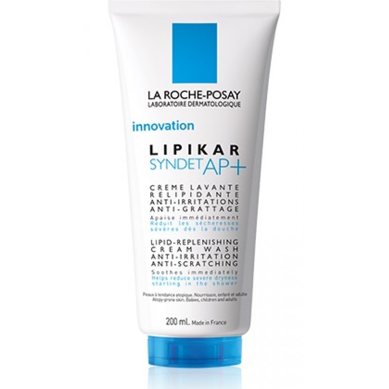 La Roche Posay Lipikar Syndet AP+ Crema Detergente Anti-prurito 200 mL