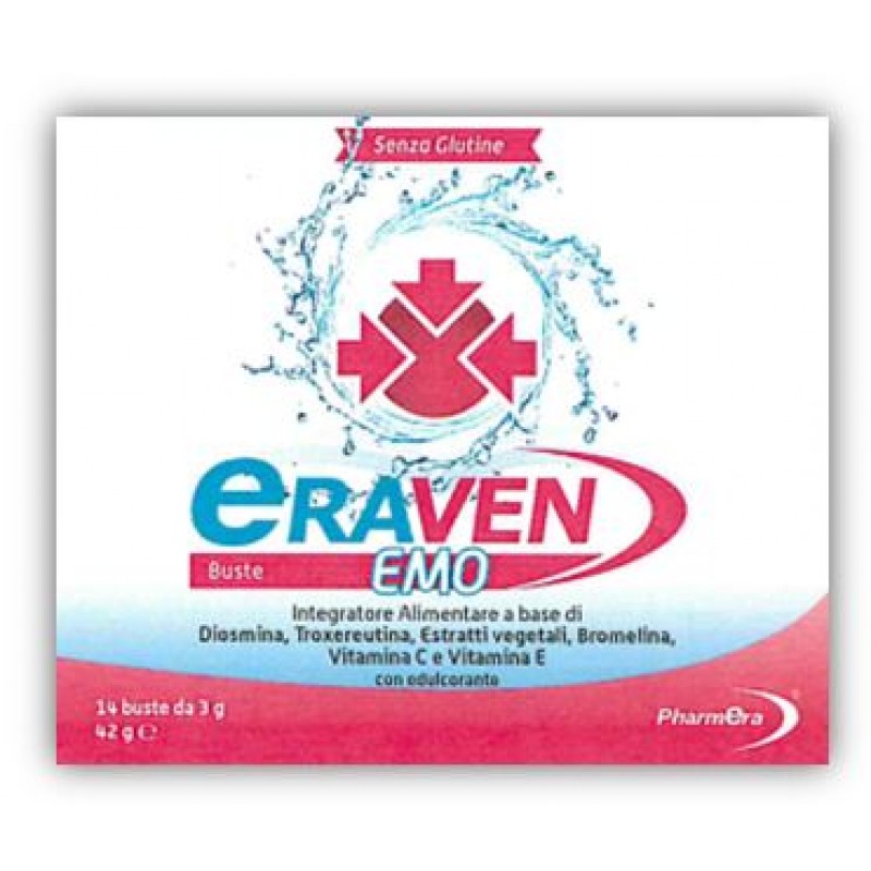 Eraven Emo integratore alimentare per la circolazione 14 bustine