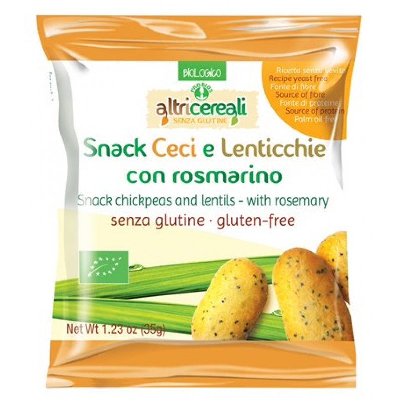 ALTRICEREALI SNACK CECI/LENTIC