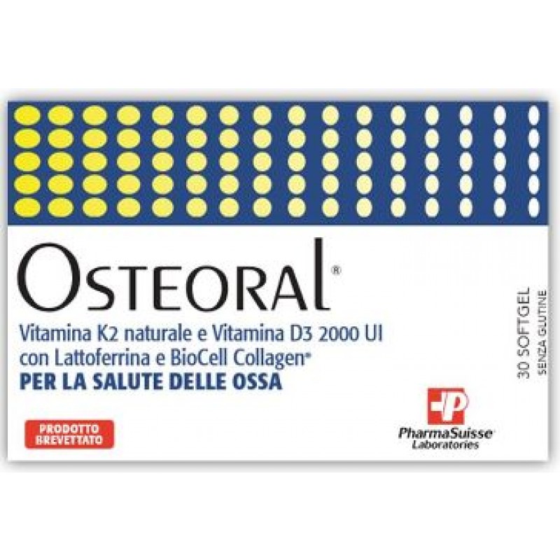 Osteoral Integratore Alimentare 30 capsule molli