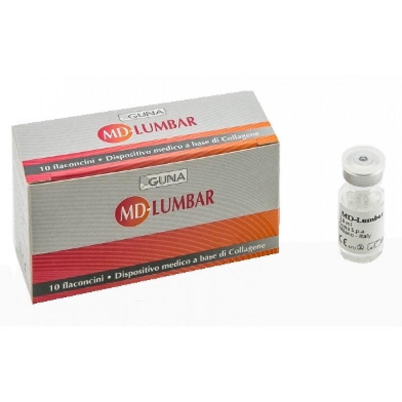 Guna MD-Lumbar Con Collagene Per Colonna Vertebrale 10 Fiale