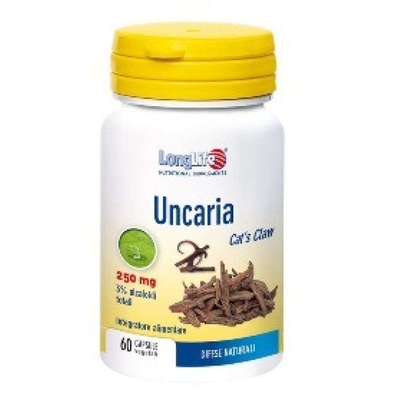 LongLife Uncaria 3% Integratore Difese Naturali 60 Capsule Vegetali