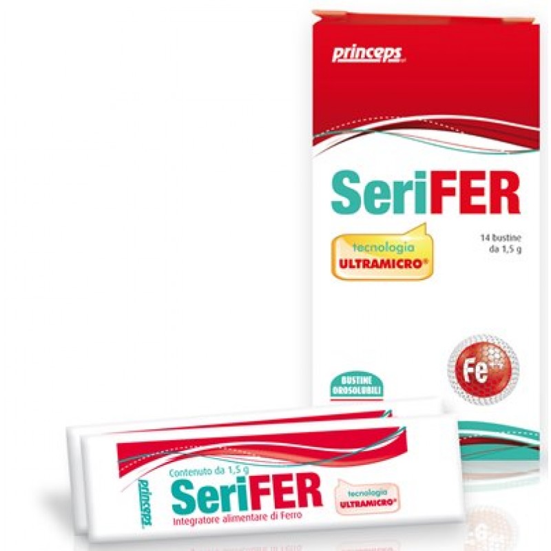 Seris Serifer Integratore Di Ferro 14 Bustine