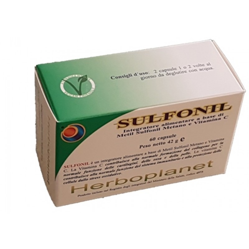 Herboplanet Sulfonil integratore unghie e capelli 60 capsule