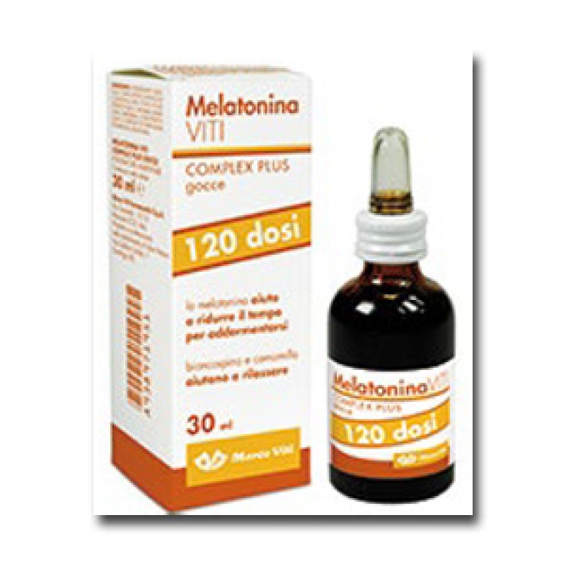 Melatonina viti Complex Plus Gocce Integratore Per il Sonno 30 ml