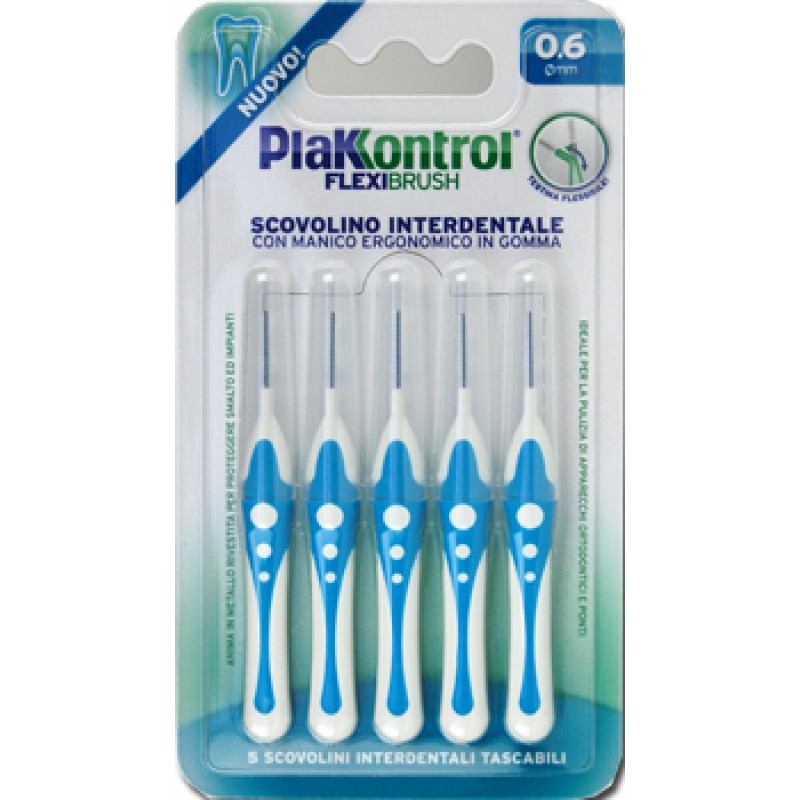 Plakkontrol Scovolini Flexi Brush 0,6mm 5 Pezzi