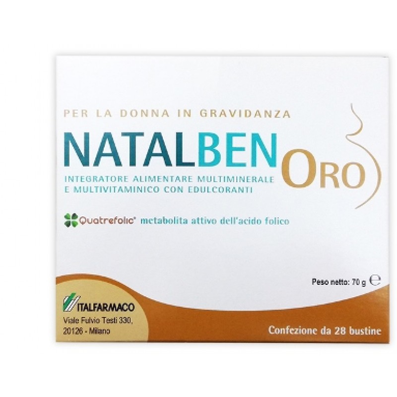 Natalben Oro Integratore 28 Bustine