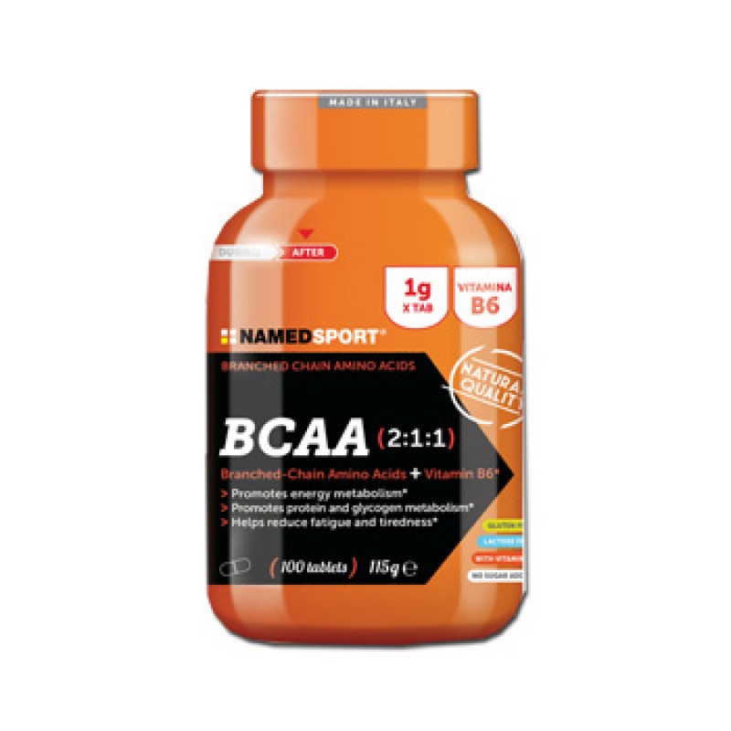 Named BCAA 2:1:1 Integratore 100 Compresse