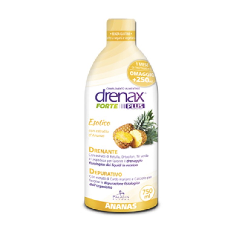 Drenax Forte Esotico Con Estratto Di Ananas Integratore Drenante 750 ml