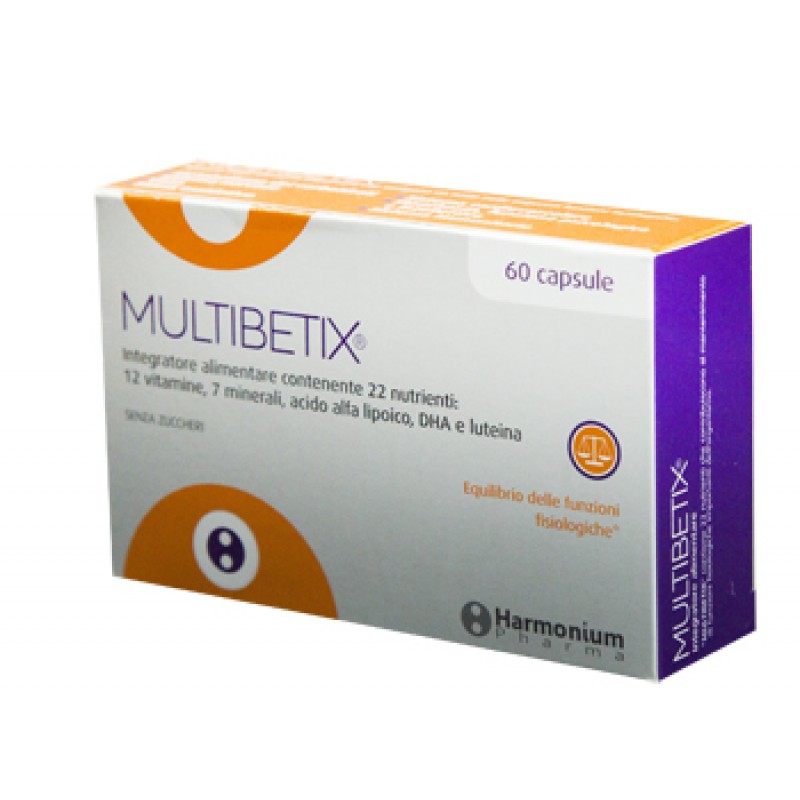 Multibetix Integratore 60 Capsule
