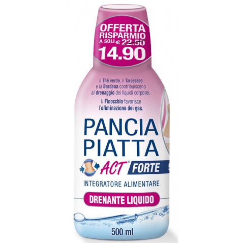 Pancia Piatta Act Forte Integratore 500 ml