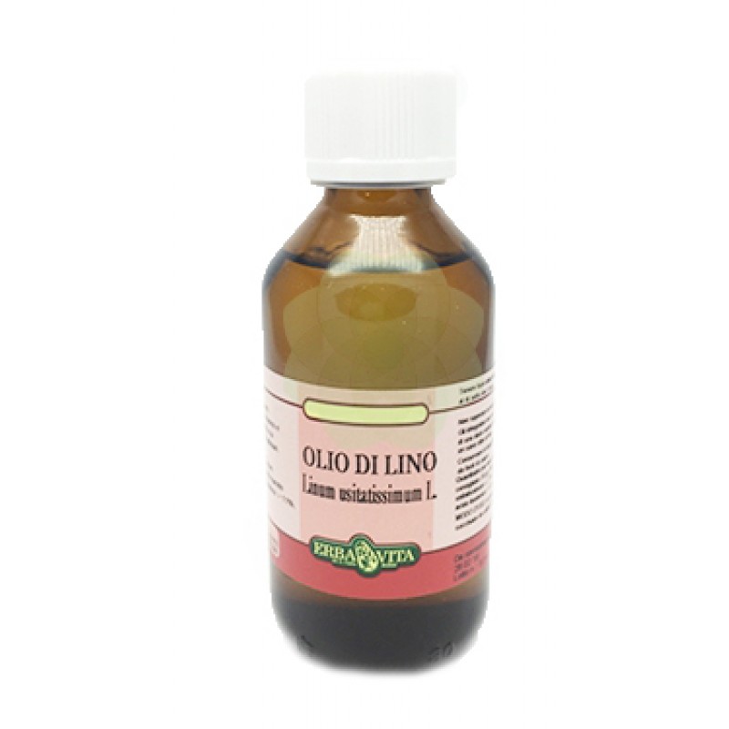 Erba Vita Olio di Lino Per uso Esterno 100 ml
