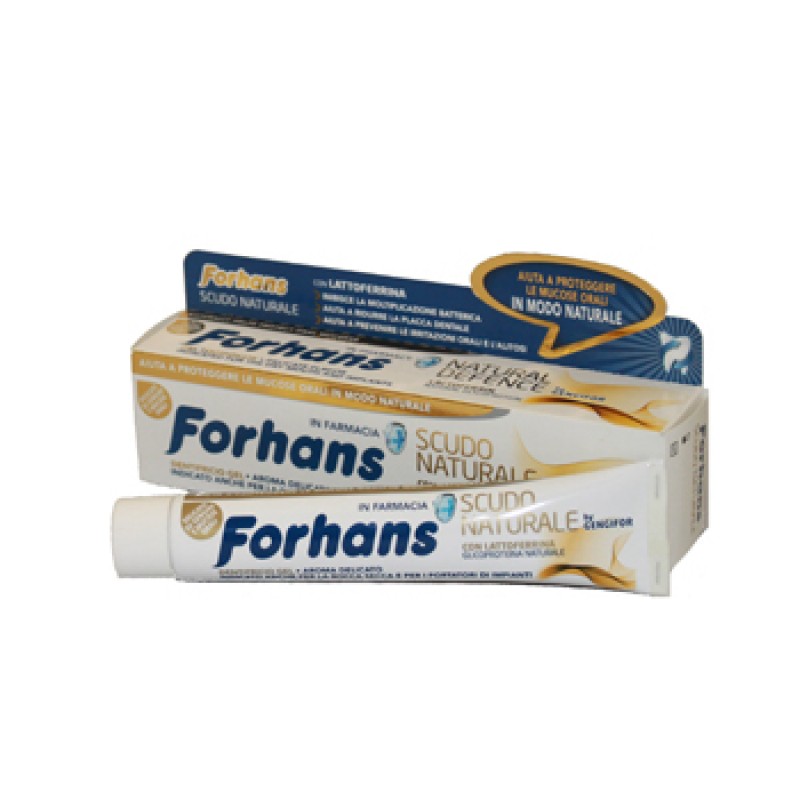 Forhans dentifricio scudo naturale 75ml