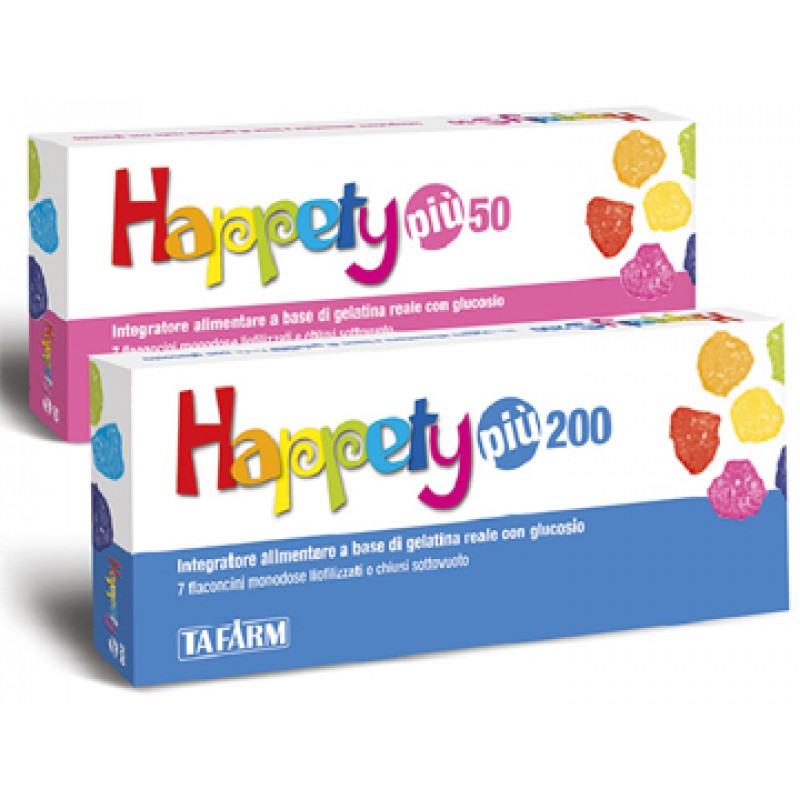 Happety Piu 50 Integratore 7 Flaconcini