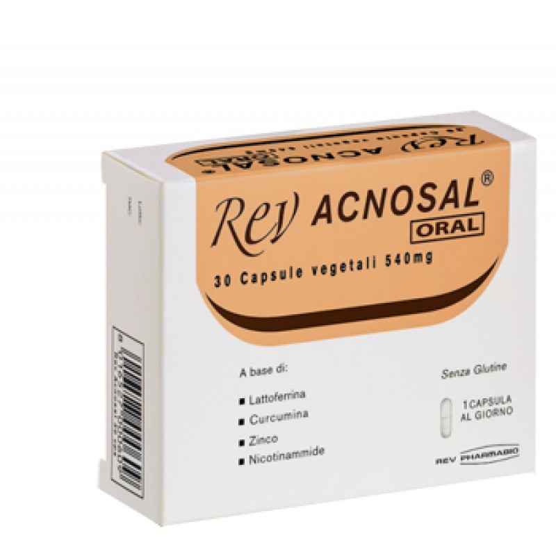 Rev Acnosal Oral Integratore Antiossidante 30 Capsule