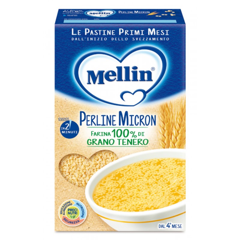Mellin Perline Micron Pastina Primi Mesi 320 g