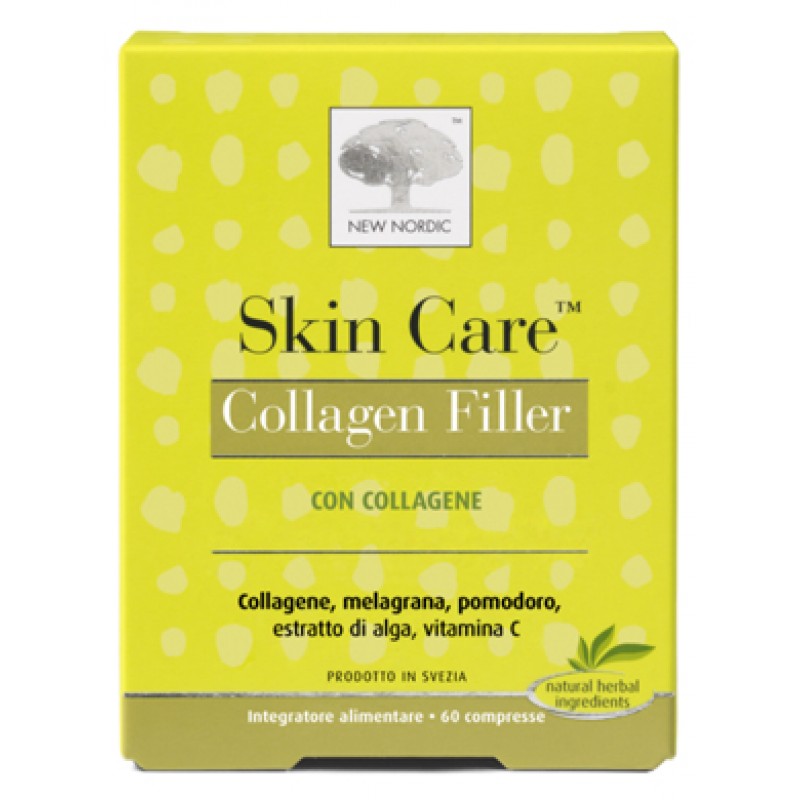Skincare Collagen Filler integratore alimentare utile per la pelle 60 compresse