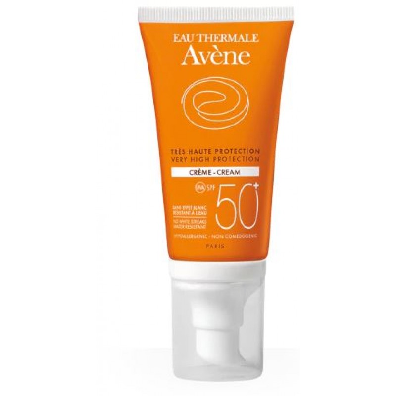 Avène Solare Crema Viso SPF 50+ Protezione Molto Alta 50 ml