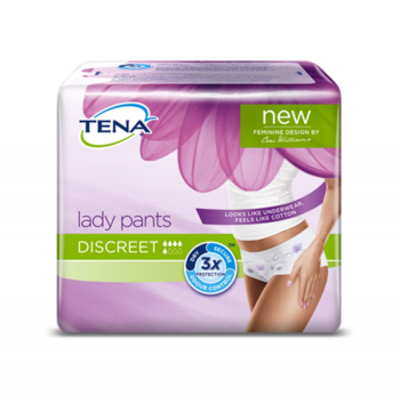 Tena Lady Pants Discreet Assorbenti Taglia M 6 Pezzi