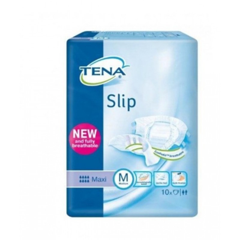 Tena Slip Maxi Pannolini Taglia M 10 Pezzi