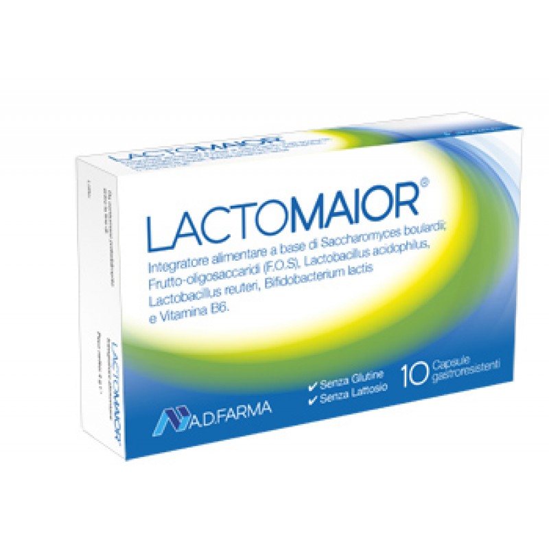 Lactomaior Integratore di Fermenti Lattici 10 Capsule