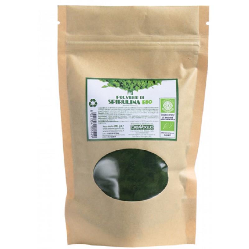 Polvere di Spirulina BIO Erbavoglio 200gr