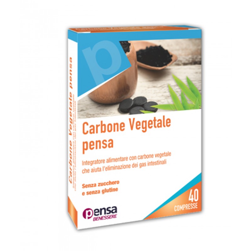 Pensa Carbone Vegetale benessere intestinale 40 compresse