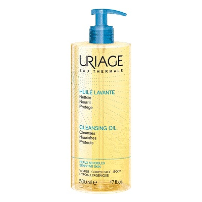 Uriage Olio Detergente Lavante Viso e Corpo 500 ml