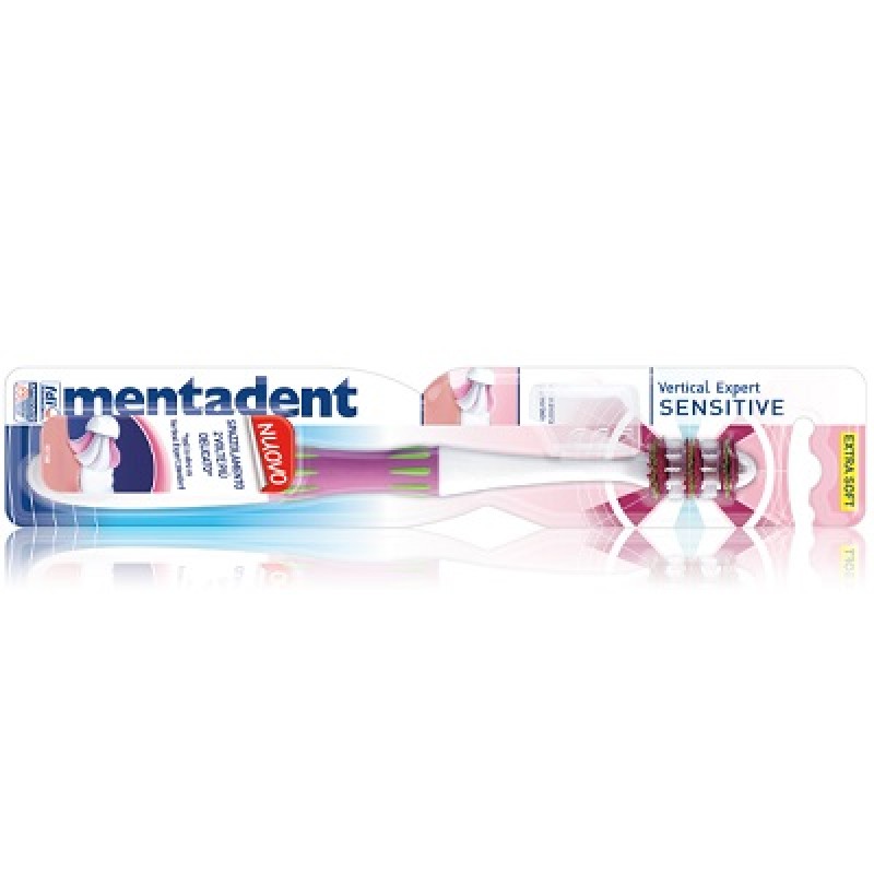 Mentadent Vertical Expert Sensitive Spazzolino Denti Sensibili