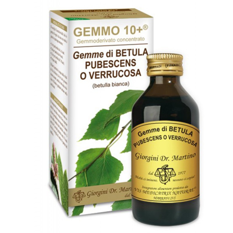 Dr. Giorgini Gemmo 10+ Betulla Bianca Liquido Analcoolico 100 ml