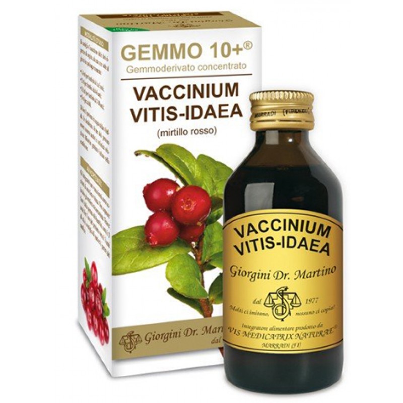Dr. Giorgini Gemmo 10+ Mirtillo Rosso Liquido Analcoolico 100 ml