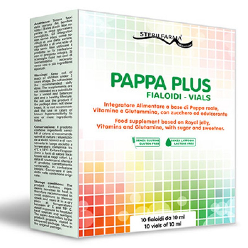 Sterilfarma Pappa Plus Integratore Energetico10 Flaconcini