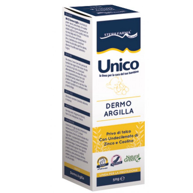 Sterilfarma Unico Dermo Argilla Polvere Assorbente 75 g
