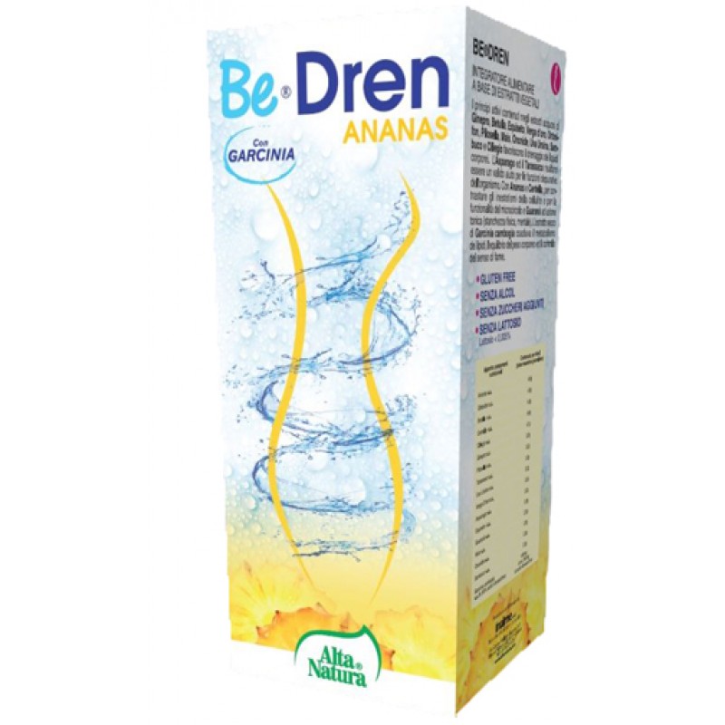Alta Natura Bedren Ananas Integratore Drenante 500 ml
