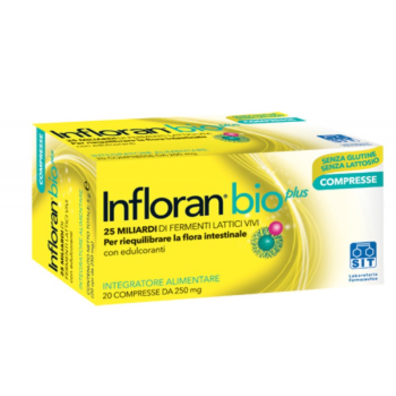 Infloran Bio Plus Integratore 20 Compresse