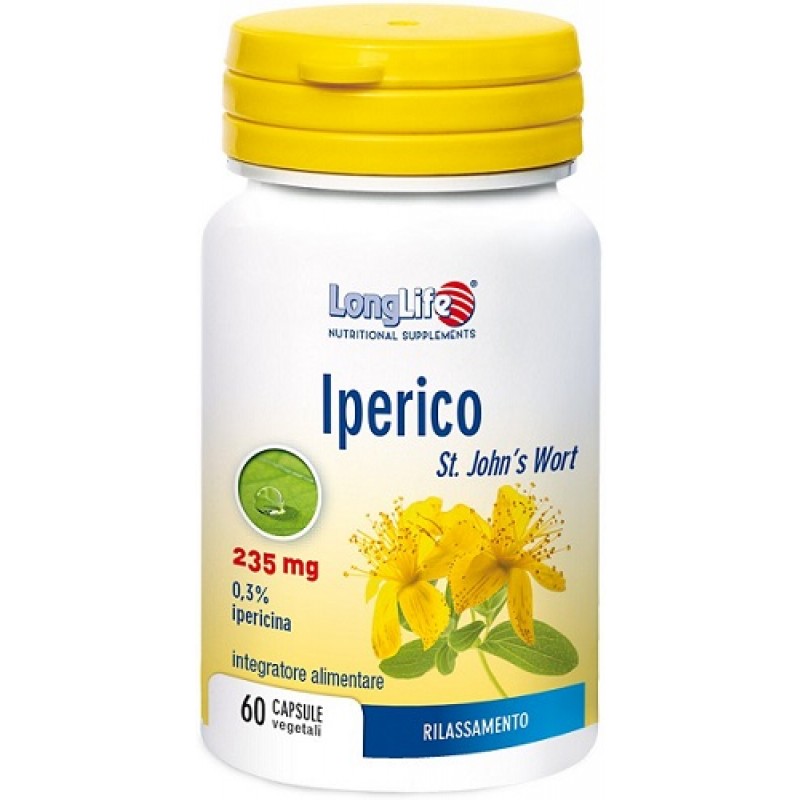 LongLife Iperico Integratore Sonno 60 Capsule