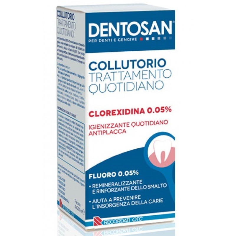 Dentosan Trattamento Quotidiano Collutorio 0,05% Clorexidina 200 ml