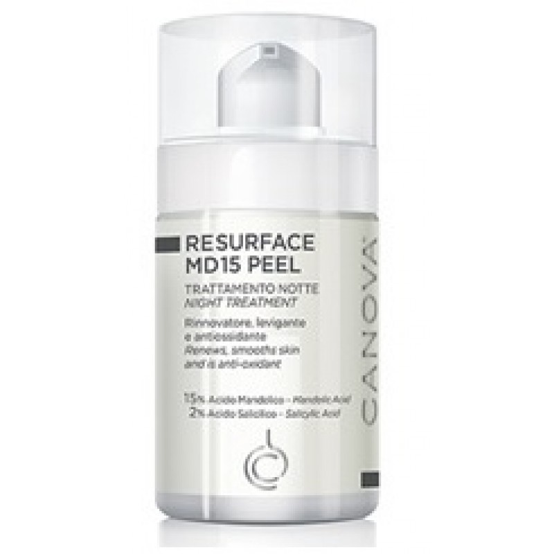 Canova Re-Surface MD15 Peel trattamento notte levigante e antiossidante 30ml