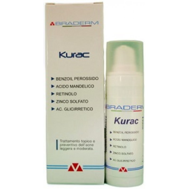 Braderm Kurac Crema Dermopurificante Seboriequilibrante 30 ml