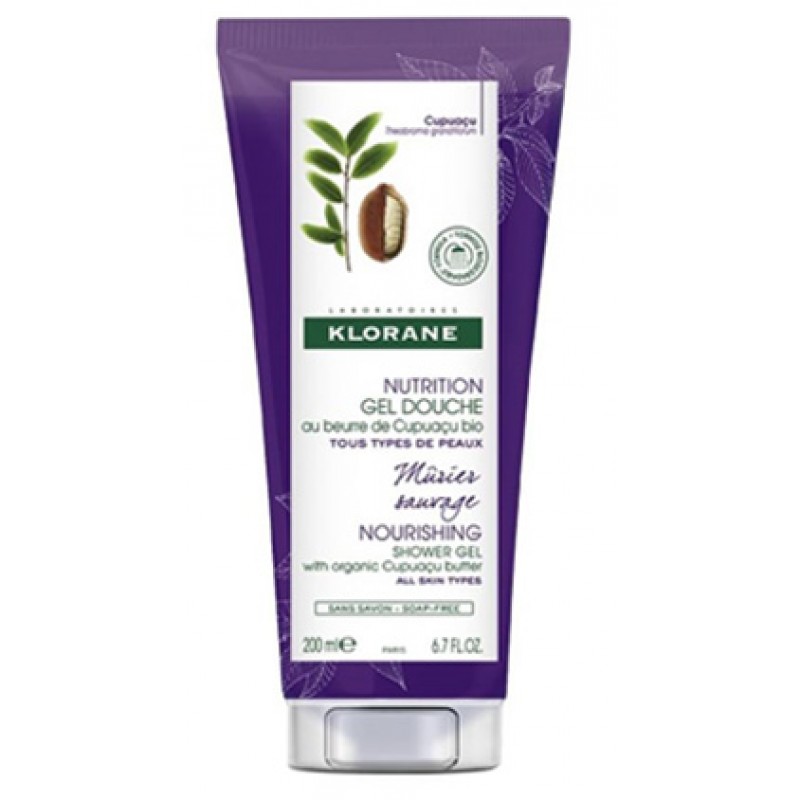 Klorane Gel Doccia Nutritivo al Rovo Selvatico 200 ml