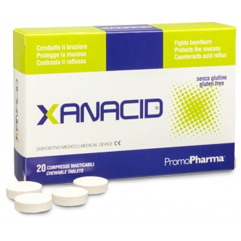 Xanacid Benessere Gastrointestinale 20 Compresse Masticabili
