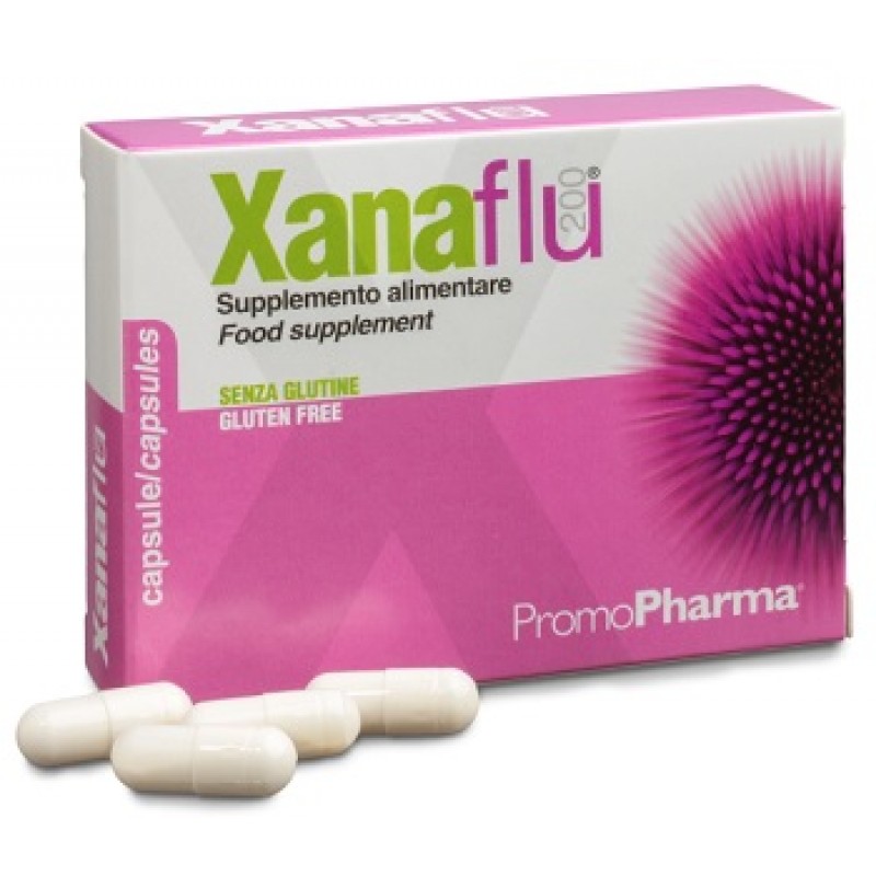Xanaflu 200 Integratore 20 Capsule