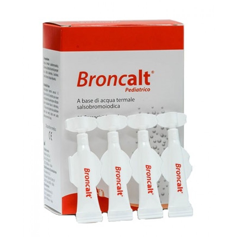 Broncalt Strip Pediatrico Soluzione Irrigazione 20 Flaconi 2 ml