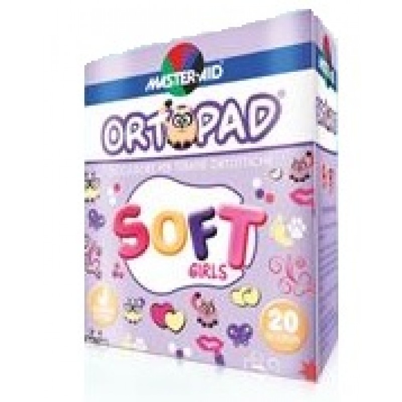 Ortopad Soft Girls Junior Cerotto Occlusore Per Bambine Per Terapie Ortottiche 20 Pezzi