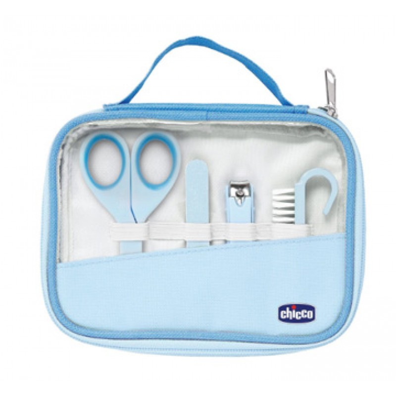 Chicco Set Igiene Happy Hands Azzurro-Verde