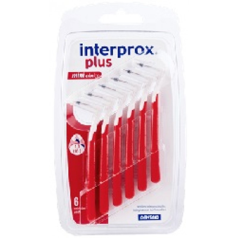 Interprox 4G Plus Scovolino Mini Conical Rosso 6 Pezzi