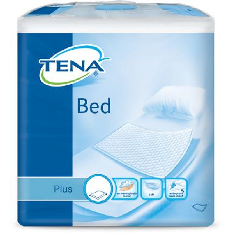 Tena Bed Plus Traverse Letto Assorbenti 60 x 60 cm 40 Pezzi