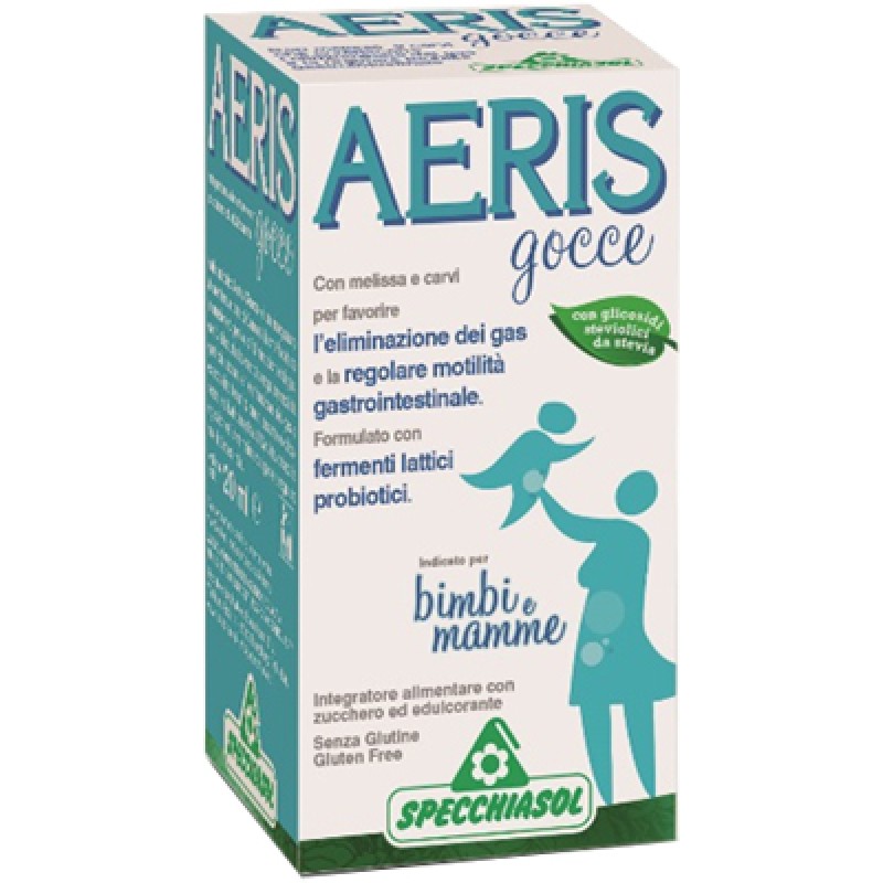 Specchiasol Aeris Gocce Integratore Gas Intestinali 20 ml scad aprile 2025