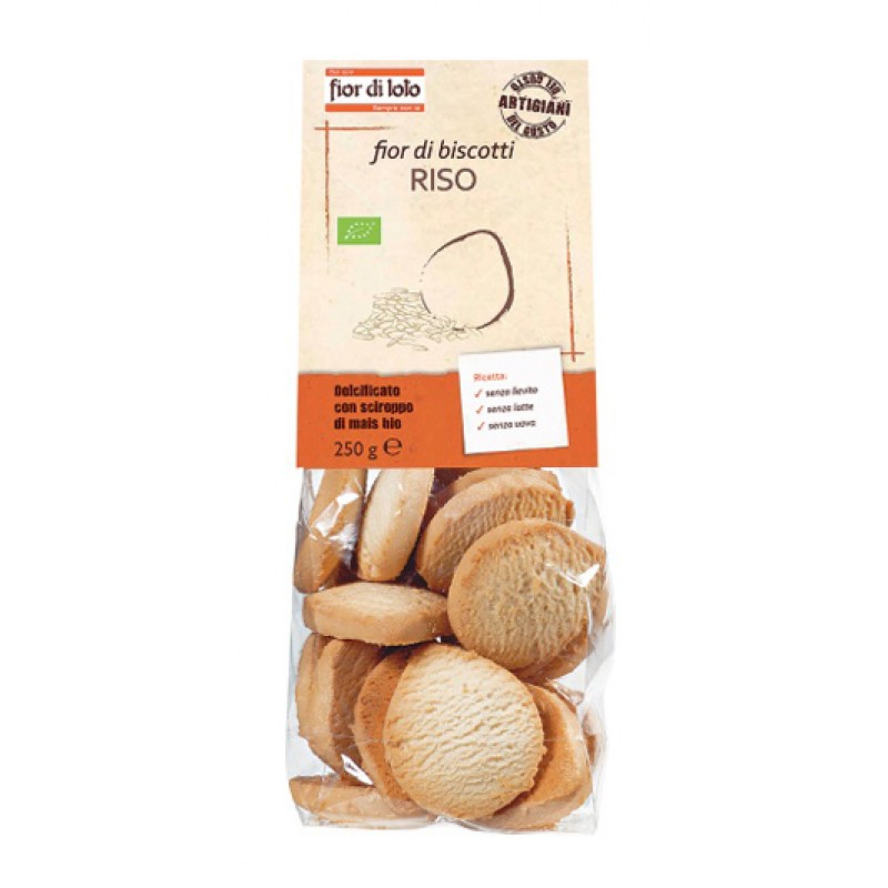 Fior Di Loto Fior Di Biscotti Di Riso Biologici 250 g